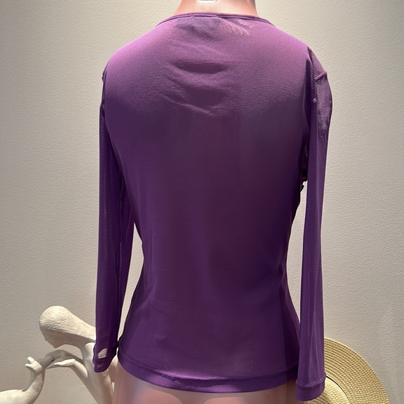Purple Sequined Shirt - Picture 5 of 5